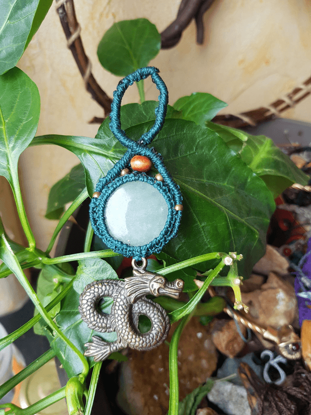 Pendentif "Dragon de Jade"