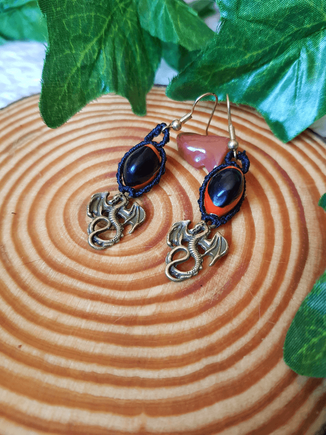 Boucles d'Oreilles "Bloody Dragon