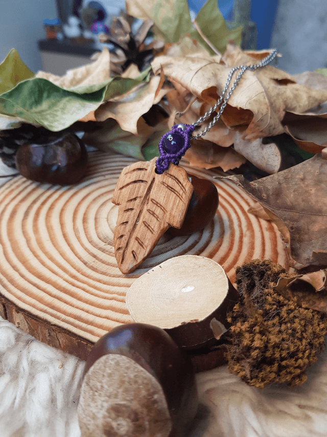 Pendentif "Feuille de Lierre"