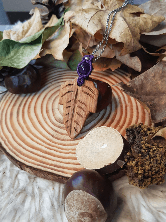 Pendentif "Feuille de Lierre"