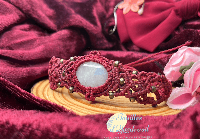 Bracelet "Lune de Sang"