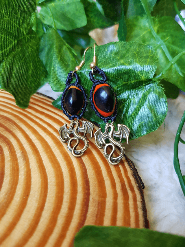 Boucles d'Oreilles "Bloody Dragon