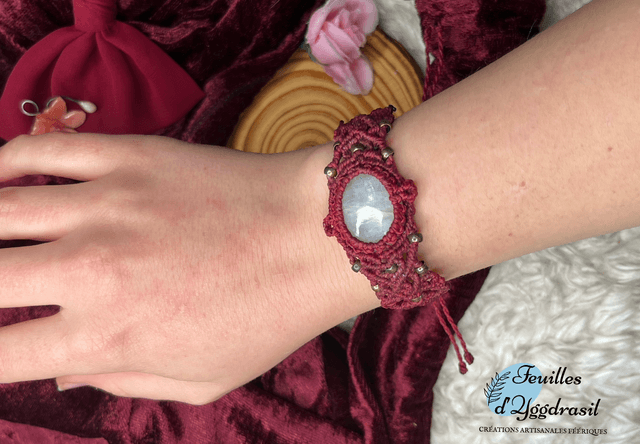 Bracelet "Lune de Sang"