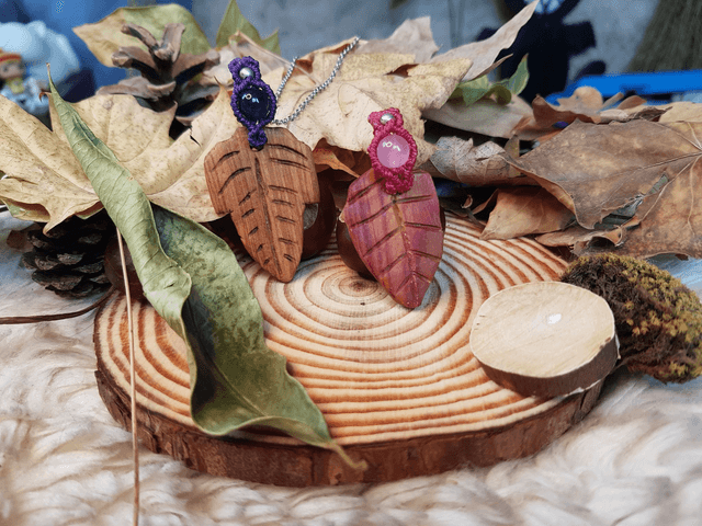 Pendentif "Feuille de Lierre"