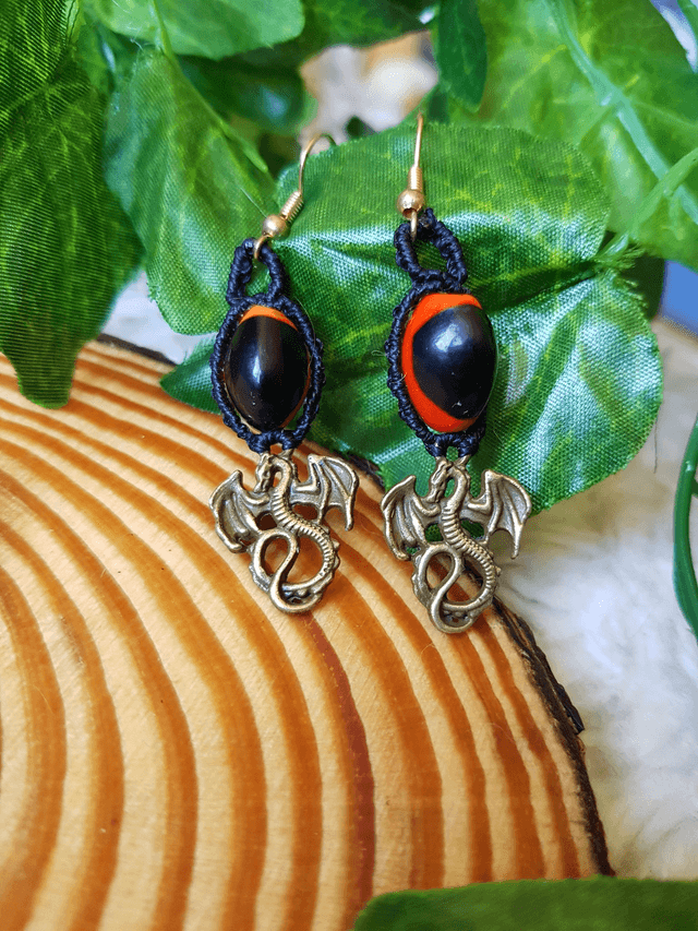 Boucles d'Oreilles "Bloody Dragon