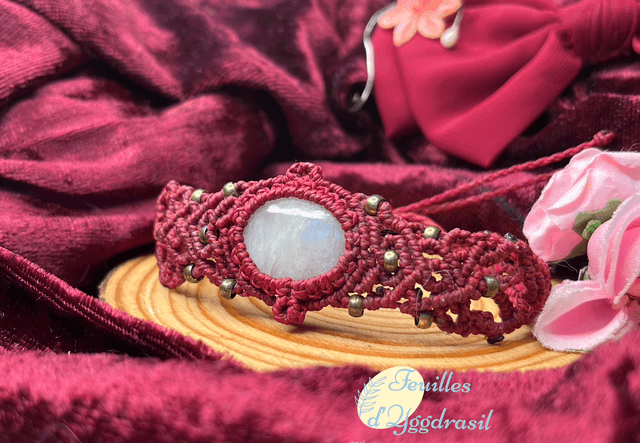 Bracelet "Lune de Sang"