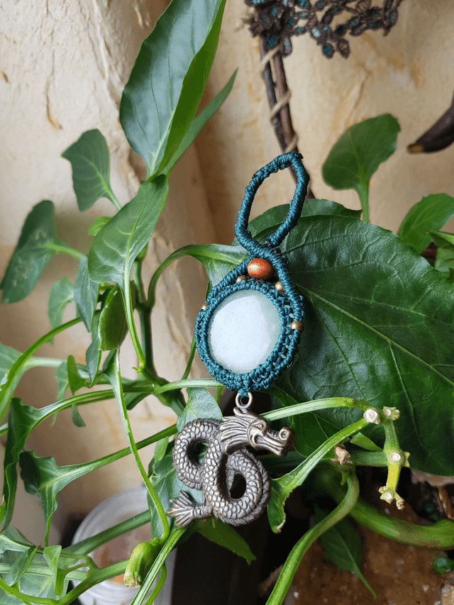 Pendentif "Dragon de Jade"