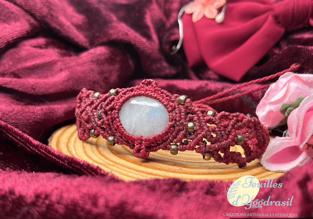 Bracelet &quot;Lune de Sang&quot;